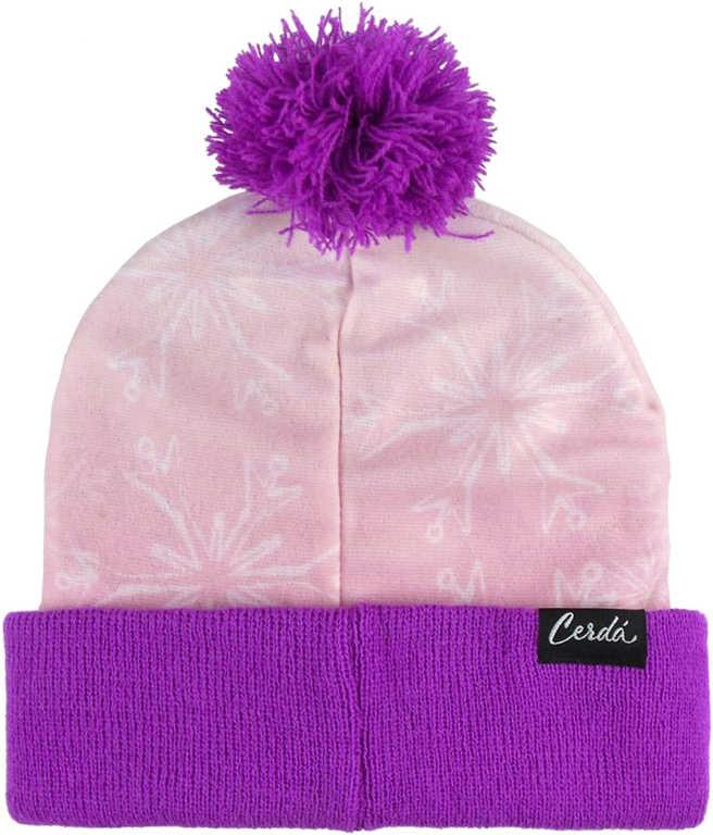 Rukavice + čepice s bambulí Frozen (Ledové Království) zimní set oblečení pro děti