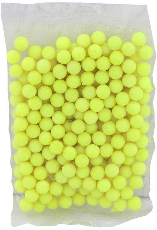 Náboje kuličky náhradní žluté do pistole kuličkovky set 190-200ks v sáčku plast