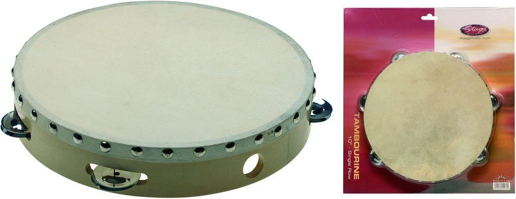 Stagg STA-1110, tamburína s blánou, 10"
