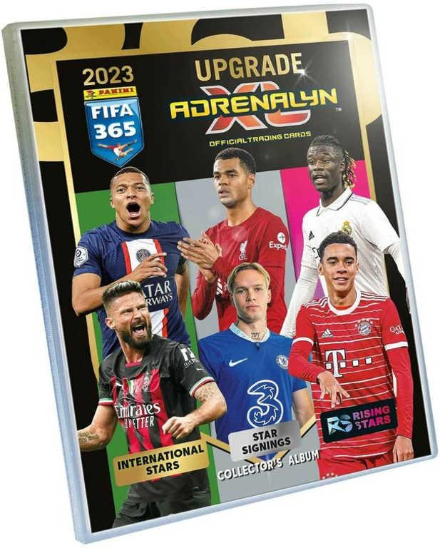 PANINI FIFA 365 Sběratelské album na 240 karet Adrenalyn XL Upgrade