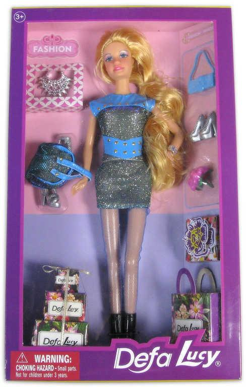 Panenka DeFa Lucy den v butiku fashion set s módními doplňky