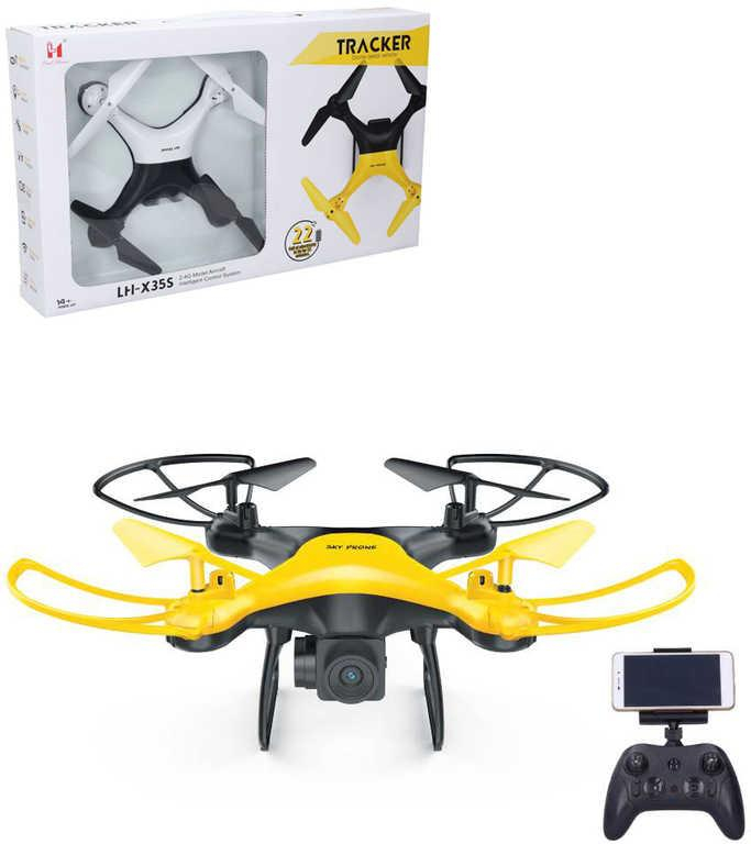 RC Dron vznášedlo s WiFi HD kamerou 2,4GHz na baterie 2 barvy
