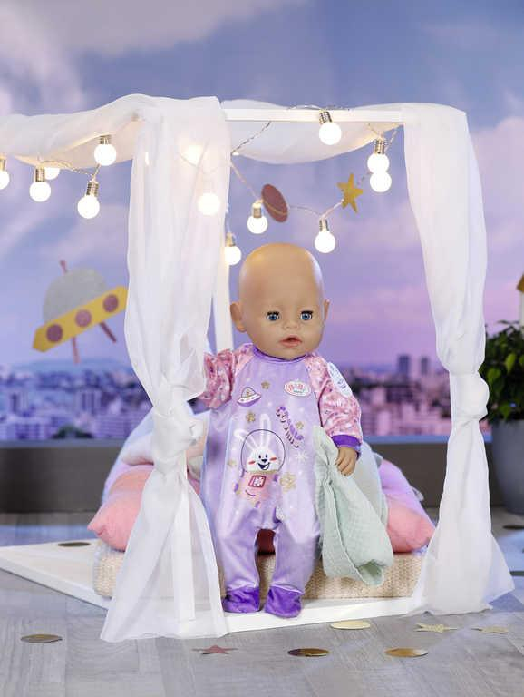 ZAPF BABY BORN Pyžámko a bačkůrky pro panenku miminko set s ramínkem