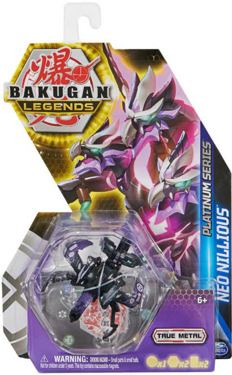 SPIN MASTER Bakugan True metal S5 bojovník se 2 žetony a doplňky 6 druhů