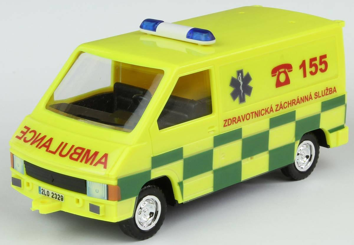SEVA Monti System 06.1 auto žlutá ambulance sanitka MS06 0102-06