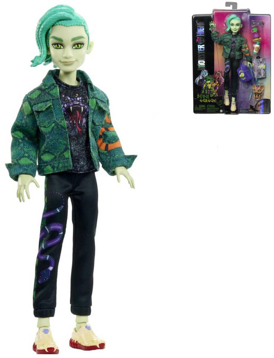 MATTEL MONSTER HIGH Panenka panák Deuce Gorgon set s fashion doplňky