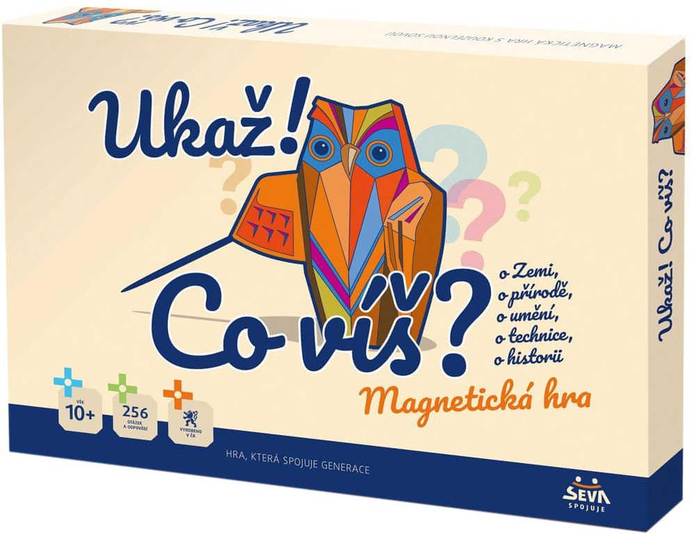 VISTA Hra magnetická vědomostní Ukaž! co víš? *SPOLEČENSKÉ HRY*